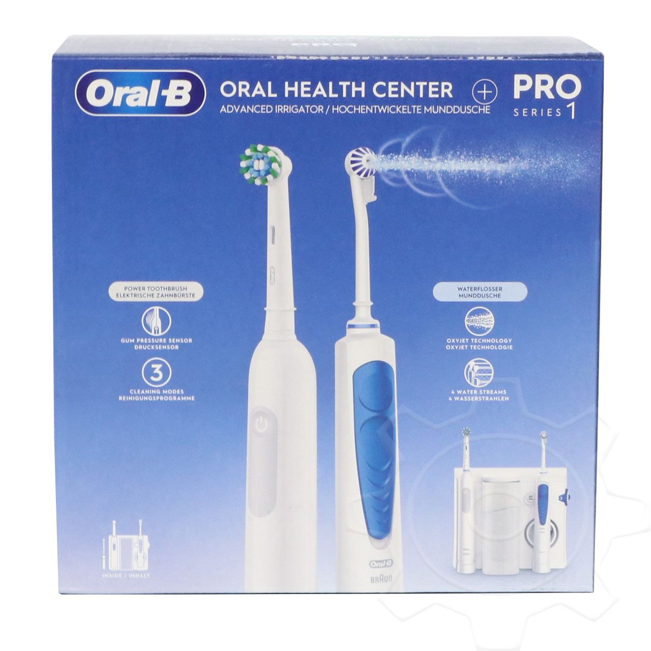 Oral-B Zahnbürste 840825 / Oral Health Center und Pro 1 Weiß