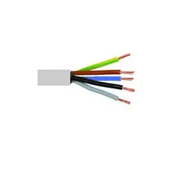 H05VV-F 5G1,5 - PVC-Schlauchleitung, grau, Ring50m