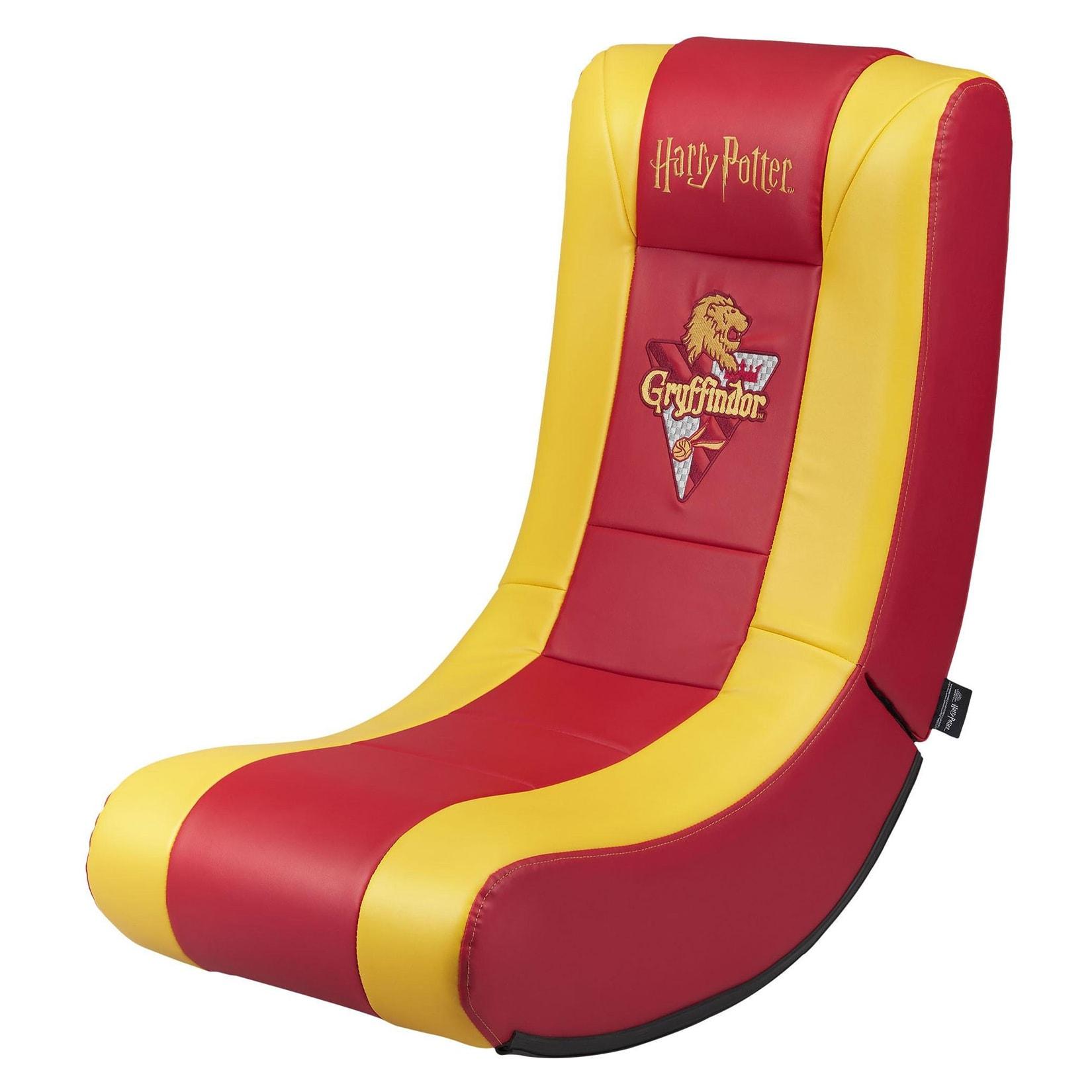 subsonic Rock'n Seat Harry Potter Gryffindor Junior Gaming-Sessel, Rot/Gelb