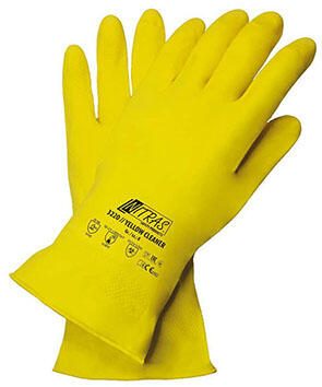 NITRAS® Chemikalienschutzhandschuh 3220 Yellow Cleaner 10 gelb 3220-10