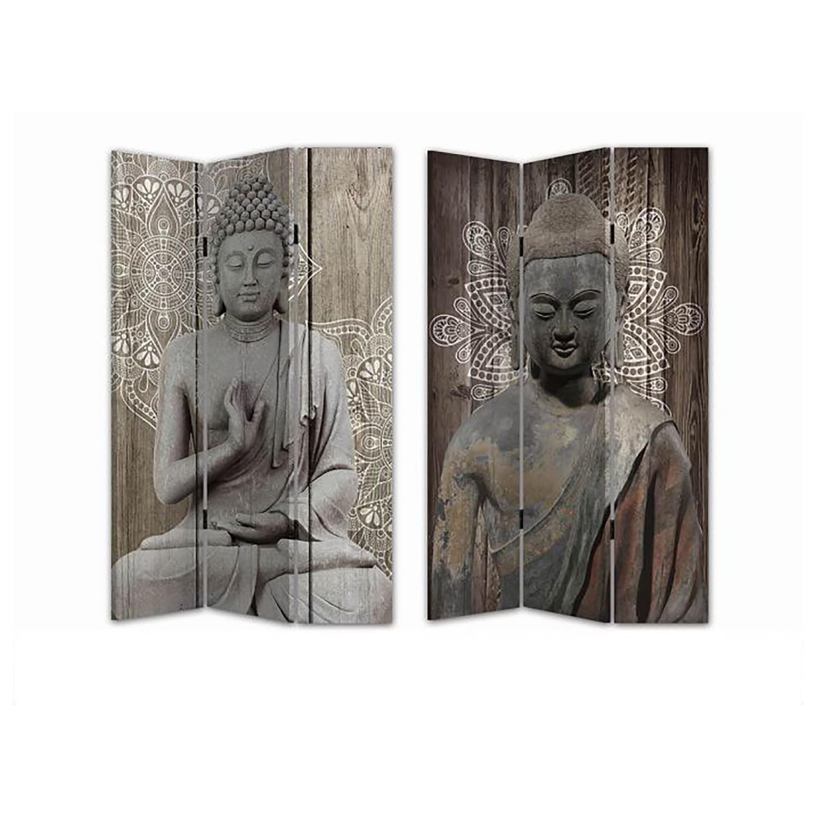 HTI-Line Paravent Buddha 3