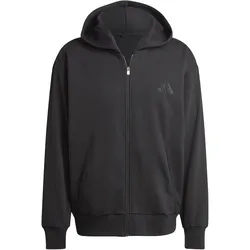 adidas M A SZN FL FZ Herren Kapuzenpullover schwarz - M