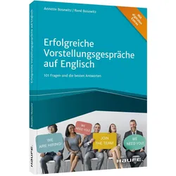 Erfolgreiche Vorstellungsgespräche auf Englisch, Fachbücher von René Bosewitz, Annette Bosewitz