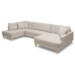BOOOM Wohnlandschaft Donna Cord Mink