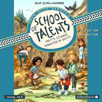 Dritte Stunde: Monster in Sicht! - Silke Schellhammer, CD, 9783745602968