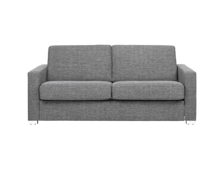 Novel Schlafsofa, Hellgrau, Metall, 188x86x97 cm, Stoffauswahl, Schlafen auf Sitzhöhe, Rücken echt, Kinderzimmer & Jugendzimmer, Jugendmöbel, Jugendsofas