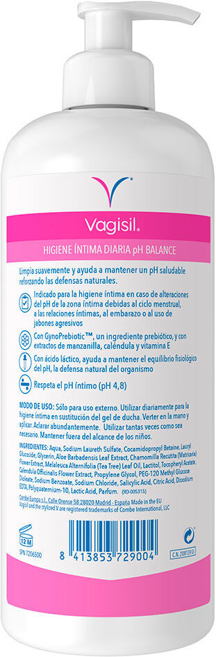 Vagisil Gel Intime gynoprébiotique 500 ml