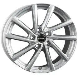 Borbet V Crystal Silver 7x17 ET 47 5/112 Alufelge Silber