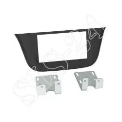 Iveco Daily VI ab 07/2014 Doppel-Din Radiohalterung schwarz Radio Blende