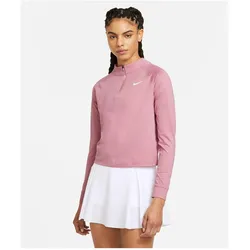 Nike, Damen, Sportshirt, Court Dri-FIT Victory Trainingsshirt Damen (L), Weiss, Pink, L
