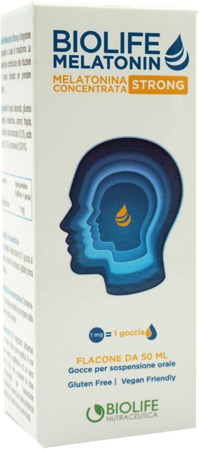 NUTRACEUTICA BIOLIFE Srl BIOLIFE MELATONIN STRONG 50ML