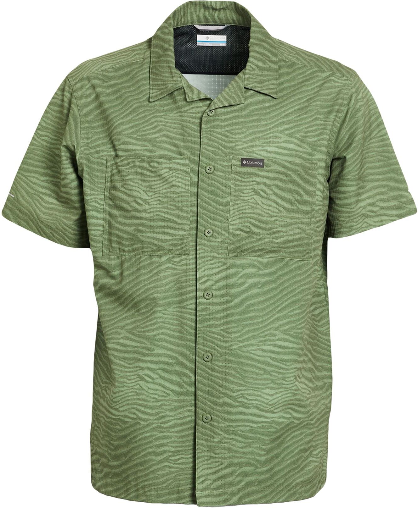 Columbia Camisa Hombre Verde S Hombre