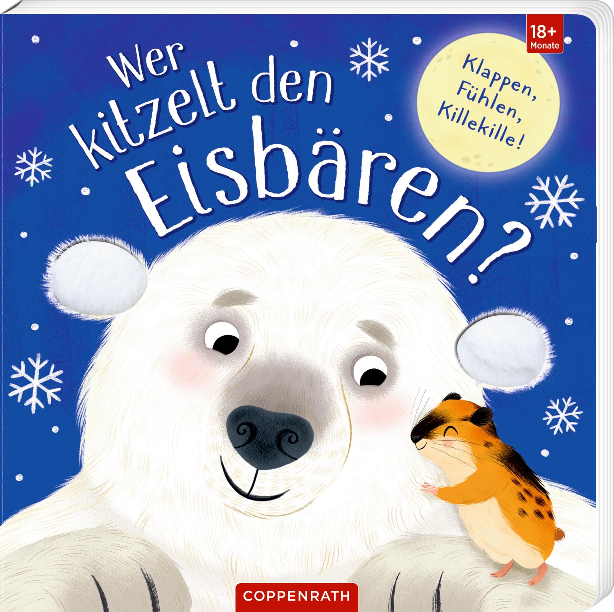 Wer kitzelt den Eisbären?: Klappen, Fühlen, Killekille!: Mit riesigen Klappen, Gucklöchern und tollen Fühlelementen, ab 18 Monate (Fühlen und die Welt begreifen) - Preis vom 09.10.2026 07:28:09 h