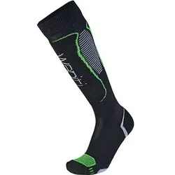 WAPITI Ski W06 Merino Comfort - Skisocken, Größe 45-47 in Schwarz Schwarz