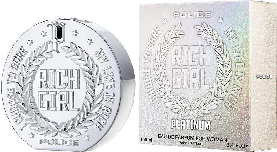 Police Rich Girl For Woman Platinum eau de toilette vaporizador 100 ml