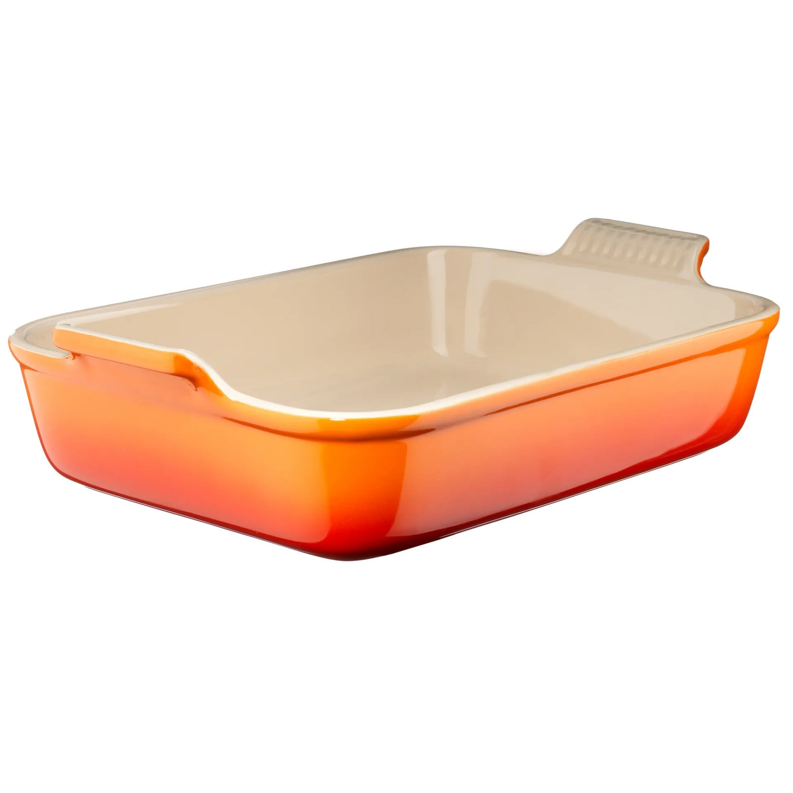 Le Creuset Heritage ovenschaal Oranjerood 32 cm