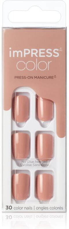 Kiss imPRESS Color Short False Nails Sandbox 30 pc