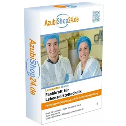 AzubiShop24.de Kombi-Paket Lernkarten Fachkraft für Lebensmitteltechnik, Schulbücher von Michaela Rung-Kraus, Tanja Fischer