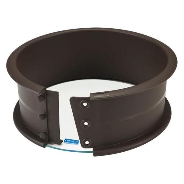 Lurch Flexiform Springform Silikon braun mit Glasboden 20 cm (53722778)