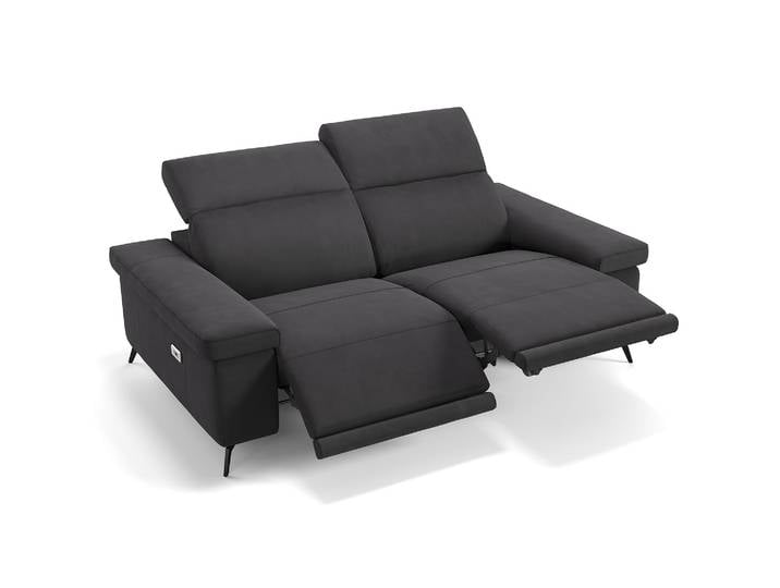 Italienische Stoffcouch URBANA 2-Sitzer Stoff Sofa