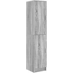 vidaXL Büfett-Schrank Graues Sonoma MDF Mittel Büfett-Schrank