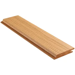 18x103 mm NATURinFORM WPC Fassadenprofil, "Die Gestaltende Exklusiv XL", Eichenbraun, einseitig geprägt, matt, Deckmaß: 99mm