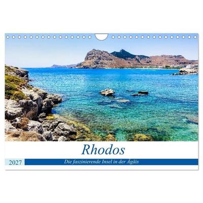 Rhodos - Die faszinierende Insel in der Ägäis (Wandkalender 2027 DIN A4 quer), CALVENDO Monatskalender