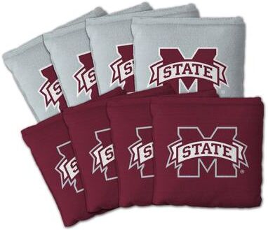 Skip's Garage Mississippi State NCAA Dual Sided Pro Stop & Slide Cornhole Bags