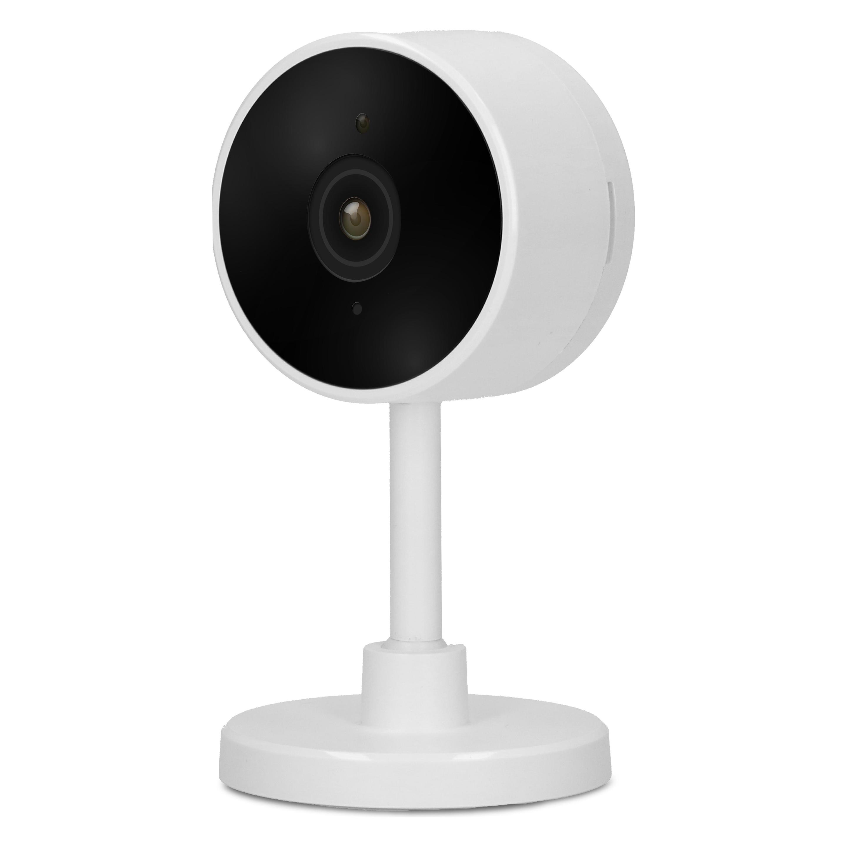 Alecto SMART-CAM10 - Smart wifi camera, aan domotica koppelbare IP camera - Wit (1920 x 1080 Pixels) (SMART-CAM10)