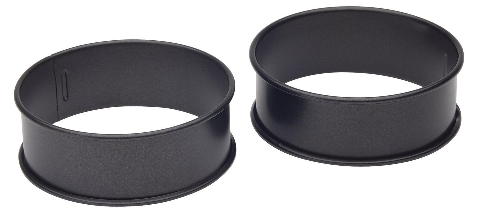 KitchenCraft anti-aanbak eierringen set van twee model KCPOACHETTE