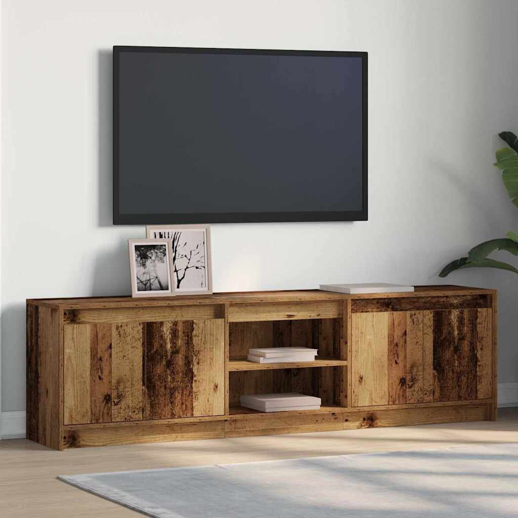 Metro TV Cabinet 180 X 34 X 50 Cm Engineered Wood Brown 88"