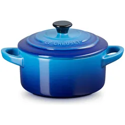 Le Creuset Mini Cocotte, Auflaufform, Blau
