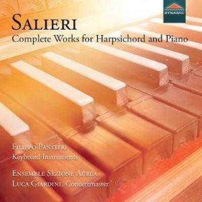 Salieri: Werke für Cembalo und Klavier - Ensemble Sezione Aurea,Luca Giardini,Fili Pantieri, CD