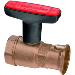 IMI, Ventil, HEIMEIER Pumpen-Kugelhahn Globo P 1" x 1", Rotguss