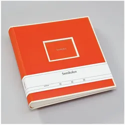 Semikolon, Fotoalbum, Jumbo Album 351105 orange (30 x 30 cm)