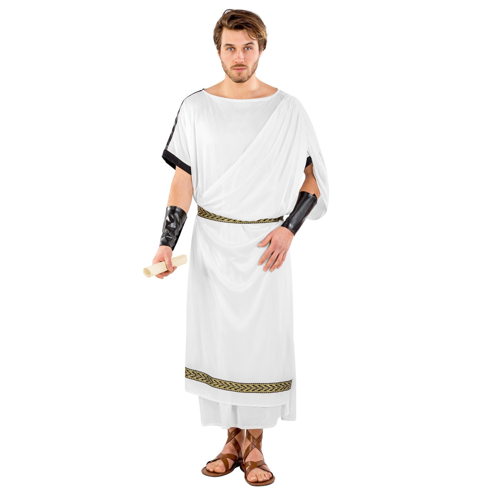 tectake® Herrenkostüm römische Toga