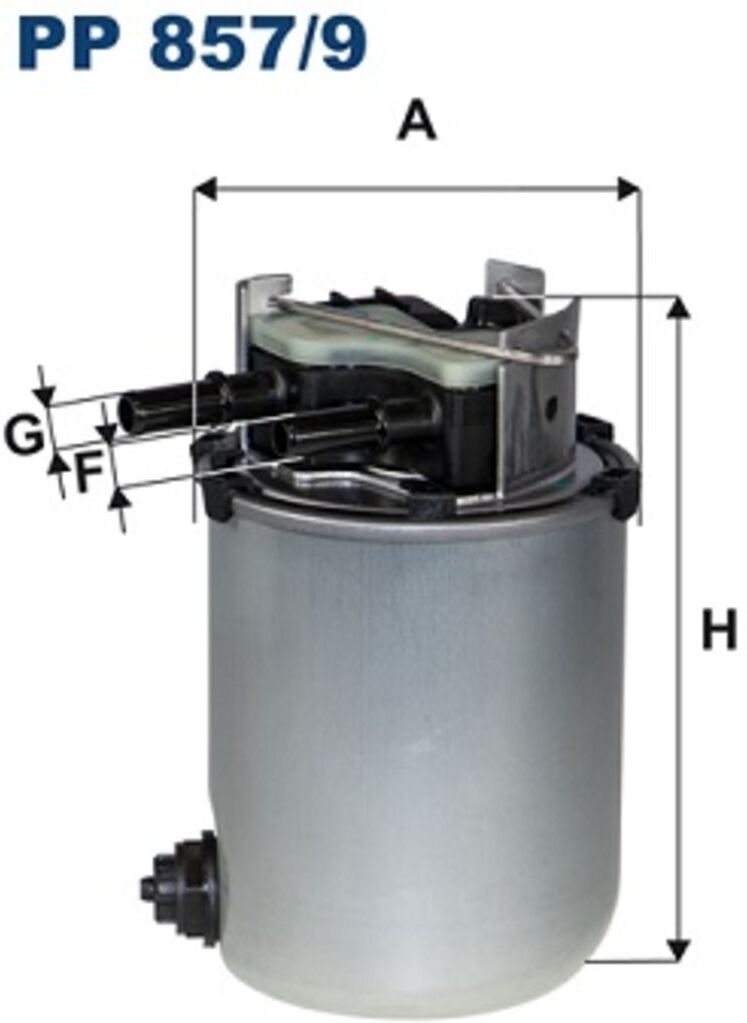 Kraftstofffilter FILTRON PP 857/9