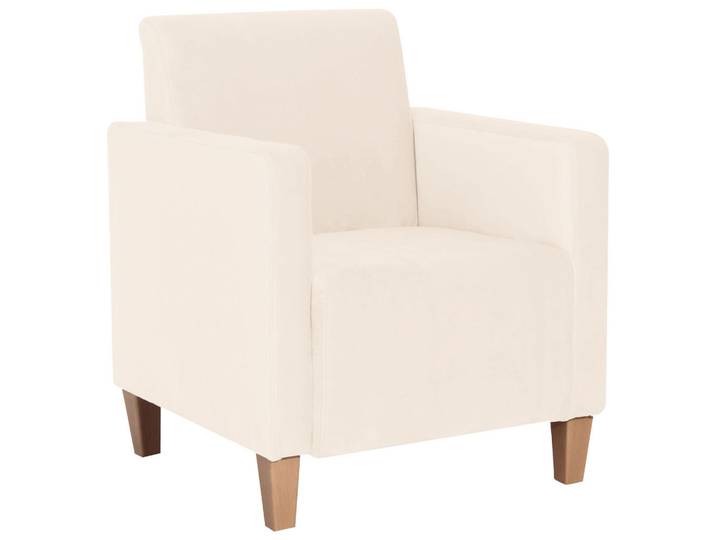 Max Winzer Sessel, Creme, Holz, Buche, 71x81x70 cm, Goldenes M, Made in Germany, Wohnzimmer, Sessel, Sessel