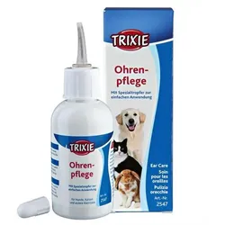Trixie Ohrenpflege | 50 ml für Hunde+Katzen+Kleintiere