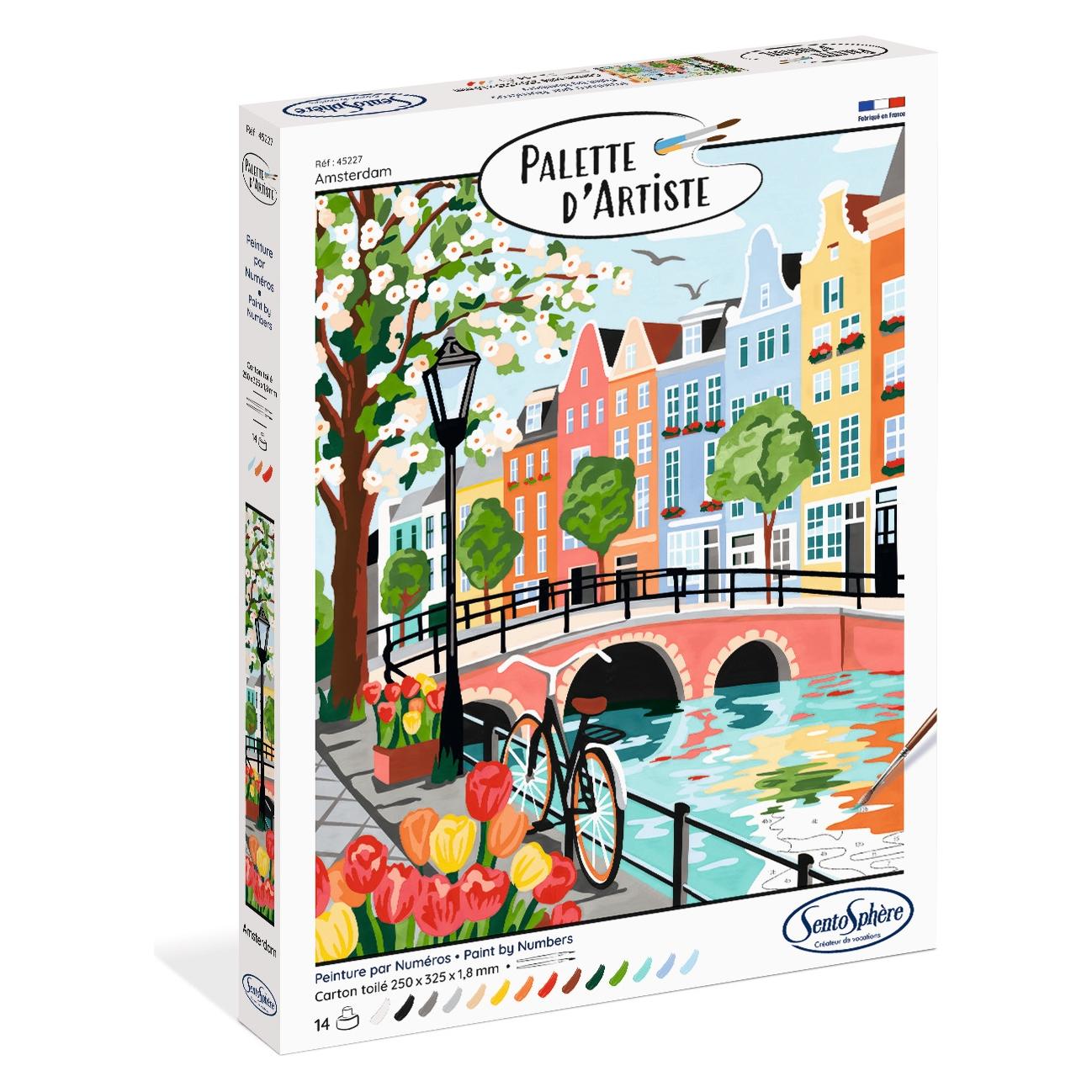Sentosphere PALETTE D ARTISTE AMSTERDAM (FR-DE-IT-EN-ES-NL-PT) (45227)