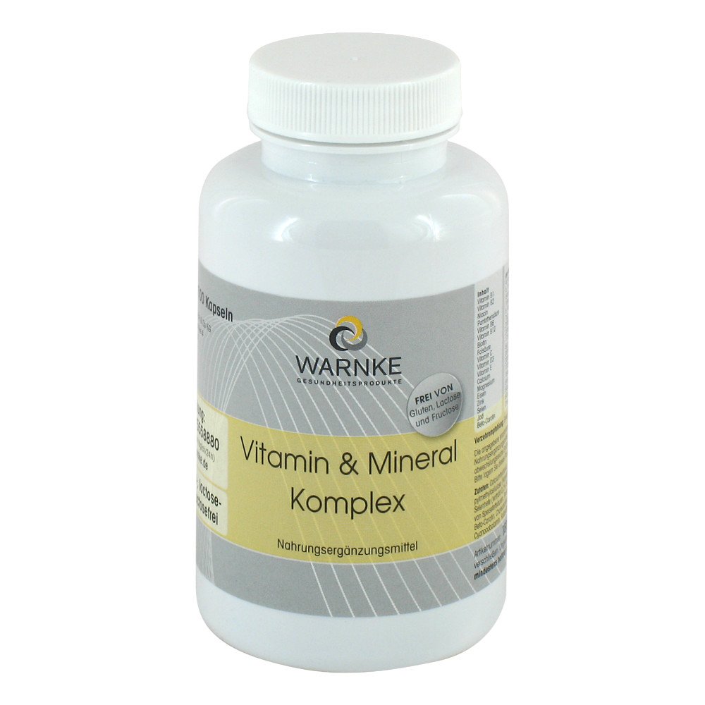 Warnke Vitalstoffe GmbH Vitamin & Mineral Komplex Kapseln 03863569