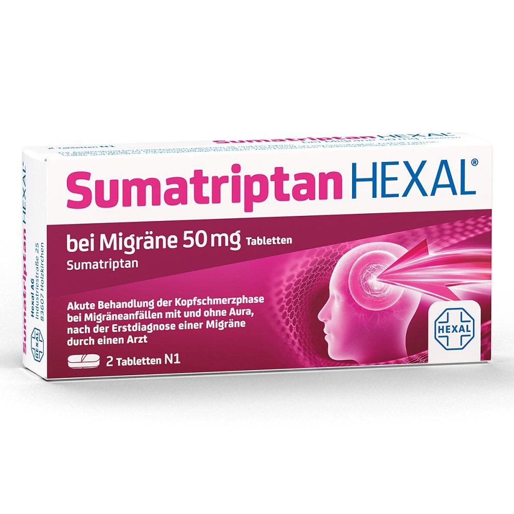 Hexal AG Sumatriptan HEXAL® bei Migräne 14286589