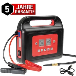 WALTER 12V Li-Ion Starthilfegerät mit Kompressor WWS-SKP12-C01 800A Starthilfe