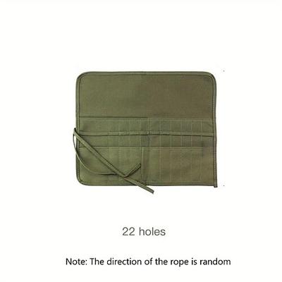 Pinselhalter, 22 Fächer/30 Fächer, Pinselaufbewahrung, Acryl, Öl, Aquarell, Gouache, Pinselrolle, Leinentasche, Ölpinsel, Pinsel, Stifttasche, Wasserkreide, Aufbewahrungstasche für Künstler