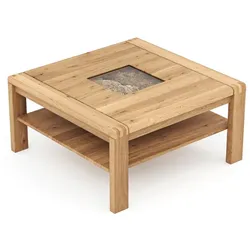 MAISON Couchtisch Indianapolis Holz Braun Wildeiche