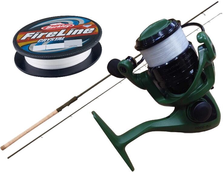 KarlK Okuma Ceymar Tg/savage Gear Sg4 Shore Game Combo Med Line