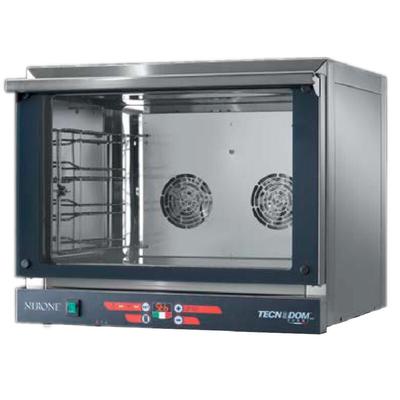 Umluftofen Tecnodom FED04NEGNV - 4 Backbleche GN1/1 - Digital - Klapptür