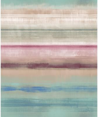 Galerie Wallcoverings Atmosphere Skye Stripe Non-woven Matte Wallpaper Roll