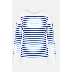 Damen Matrosenshirt Amiral Armor Lux Weiß Sternblau
