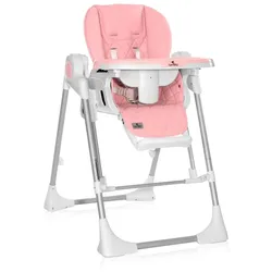 Lorelli Kinderhochstuhl 2 in 1 Camminando Babywippe verstellbar Schwingfunktion rosa